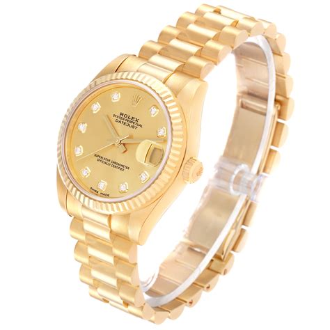 Rolex President Yellow Gold 178278 